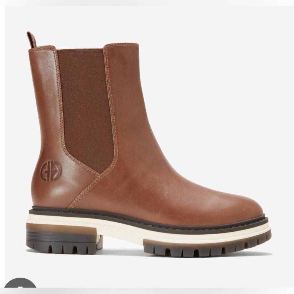 Cole Haan Brown Leather Winter Boots